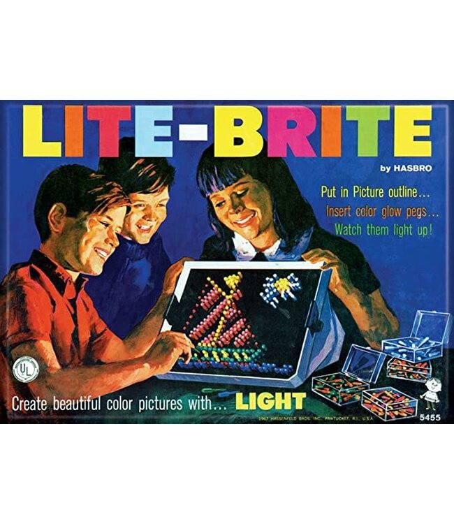 Lite Brite Magnet