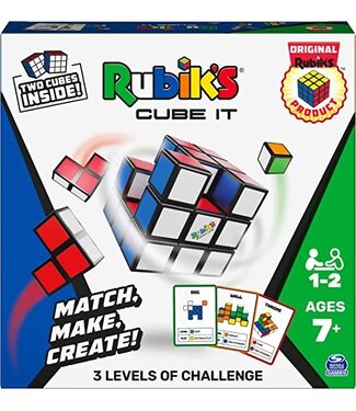 Spin Master Rubiks Cube It 2 Player 3D Puzzle Sequence