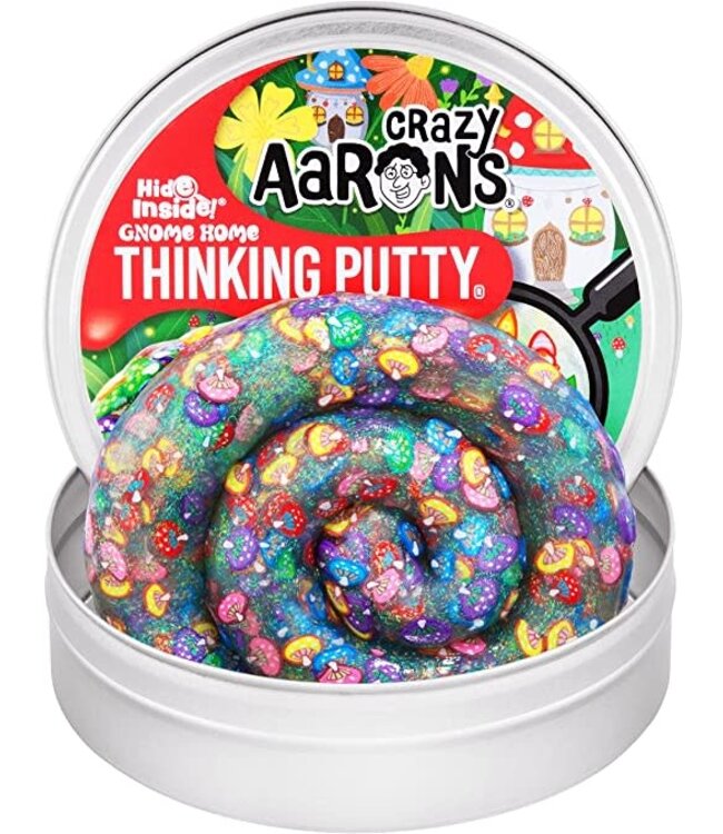Crazy Aaron Enterprises Inc Gnome Home Hide Inside 4inch Thinking Putty
