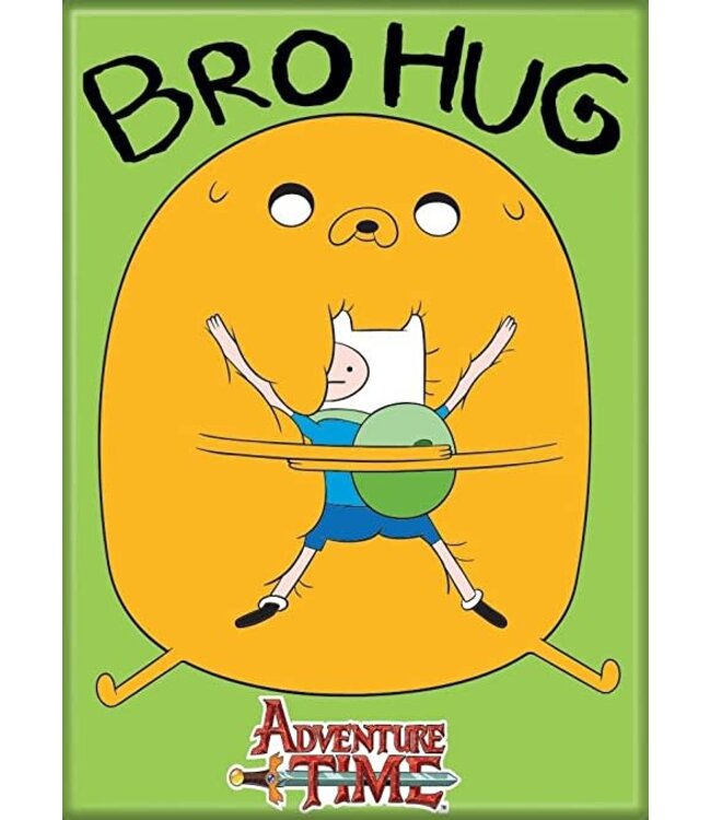 Ata Boy Adventure Time Bro Hug Magnet