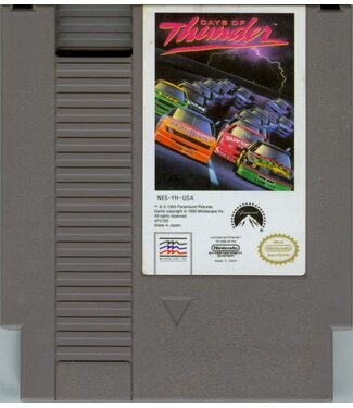 NES Days Of Thunder With Manual NES
