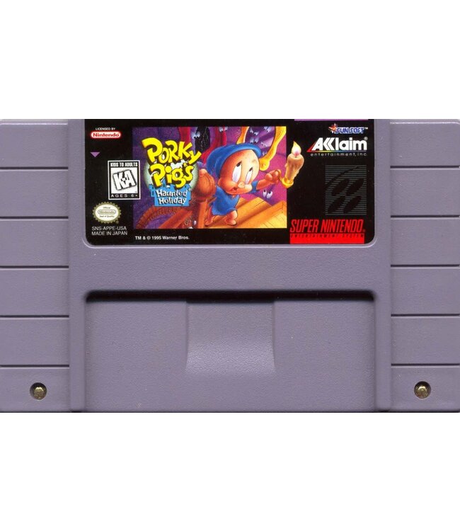 SNES Porky Pigs Haunted Holiday SNES