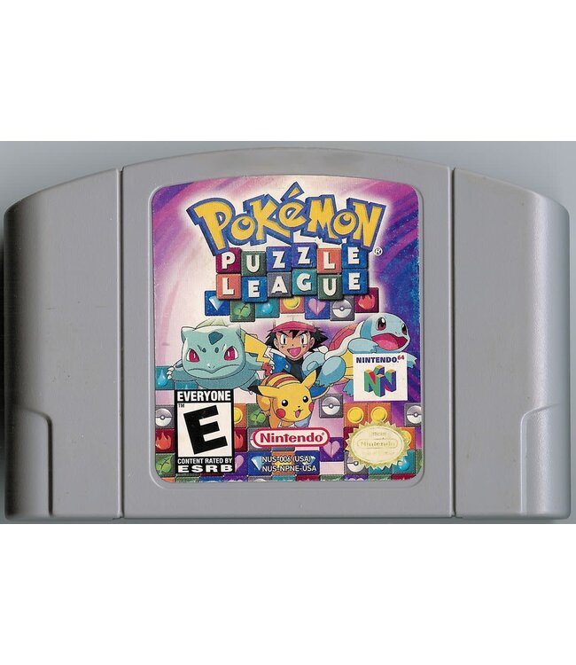 Nintendo 64 Pokemon Puzzle League N64