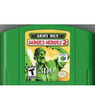 Nintendo 64 Army Men Sarges Heroes 2 N64