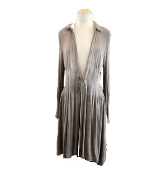 Dilee Inc (One Essence) Victoria Knit Pleated Duster
