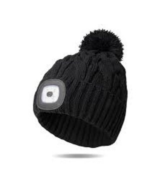 DM Merchandising Night Scope Nova Pom Hat Black