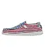 Hey Dude Shoes Wally Patriotic Stars And Stripes
