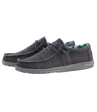 Hey Dude Shoes Wally Sox Charcoal