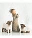 Demdaco Little Shepherdess Nativity Willow Tree
