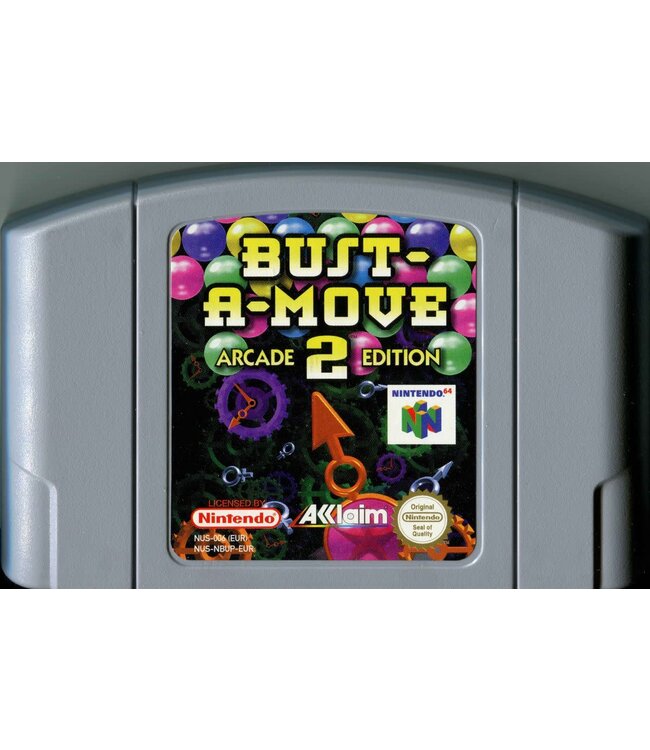 Nintendo 64 Bust A Move 2 N64