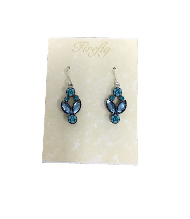 Firefly Botanical Organic Earring-Turquoise