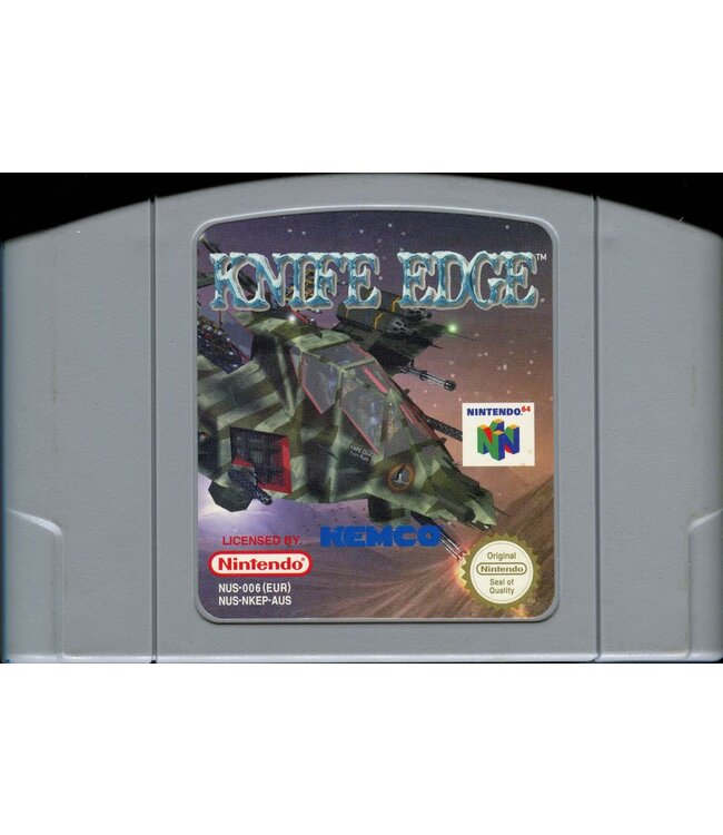 Nintendo 64 Knife Edge Nose Gunner N64