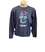 Lone Rock Clothing Crew Sweatshirt Neon Grunge Bigfoot Ocean