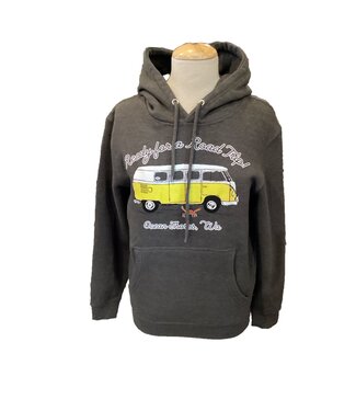 Black Anchor Premium Pullover Hoodie Ready For A Road Trip
