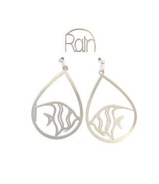 Rain Jewelry DC S Fish Bowl Teardrop Earrings