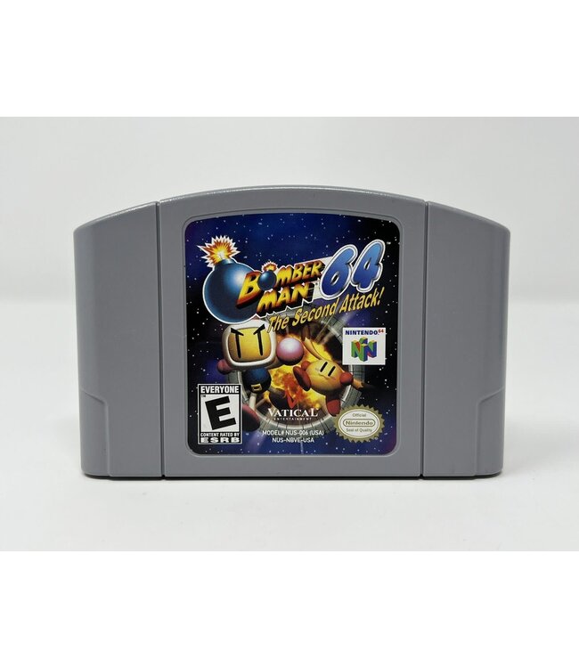 Nintendo 64 Bomberman 64 The Second Attack N64