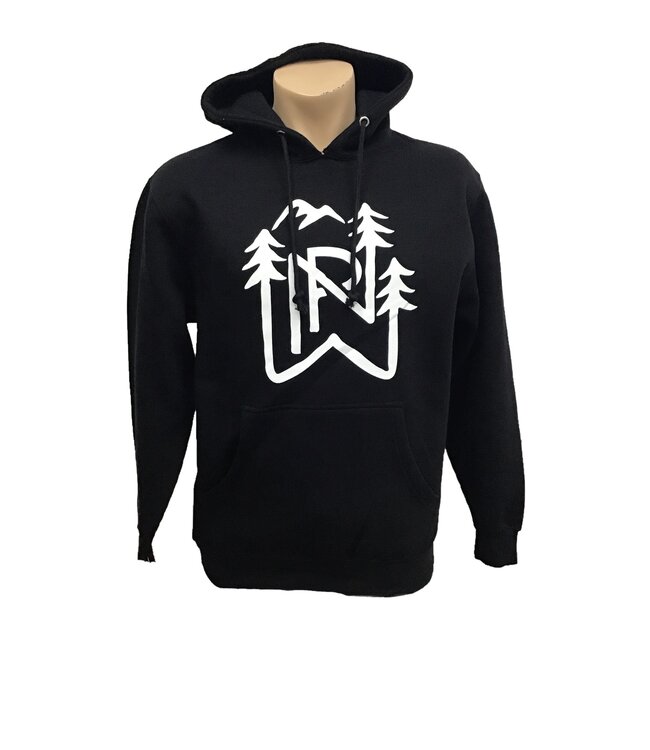 Black Anchor Heavyweight Hoodie Pacific Northwest