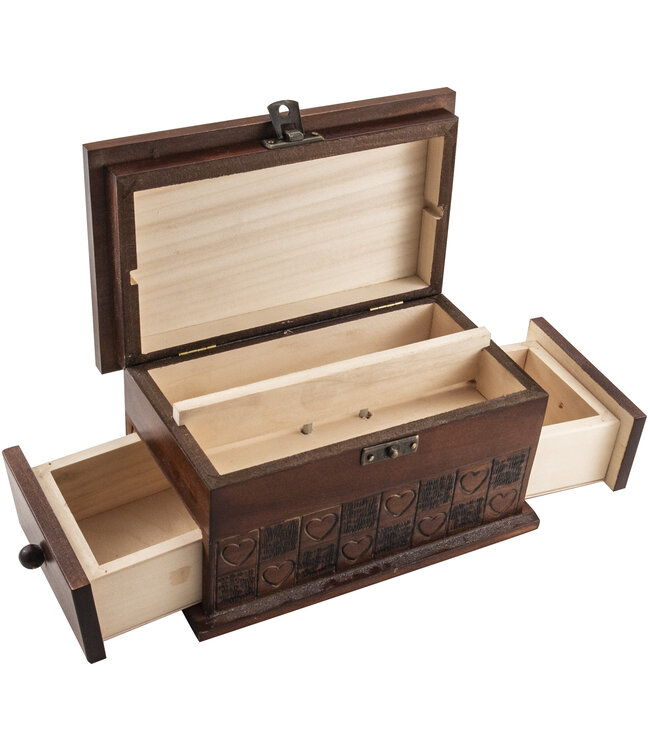 M Cornell Imports Inc Large Heart Trick Box