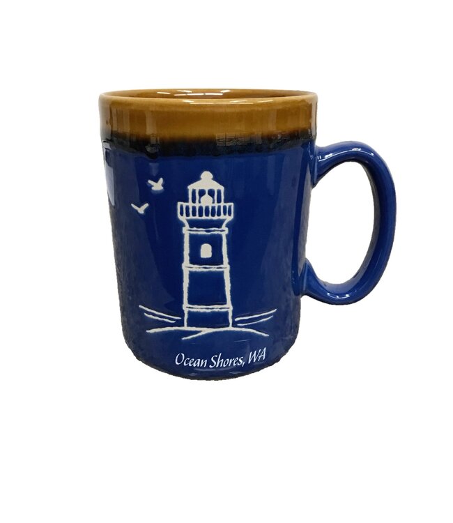 Cape Shore Hand Glazed Mug Lighthouse