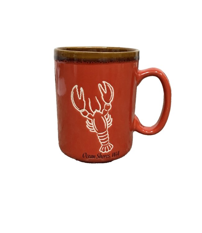 Cape Shore HAND GLAZED MUG LOBSTER