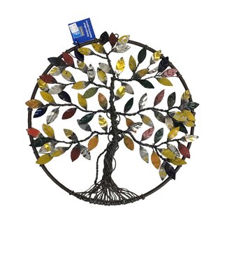 Gift Essentials Recycled Metal Tree of Life Wall Art