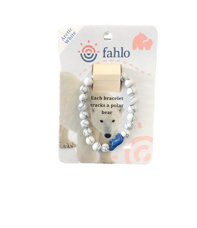 fahlo The Venture Bracelet Arctic White Limited PBI Ed