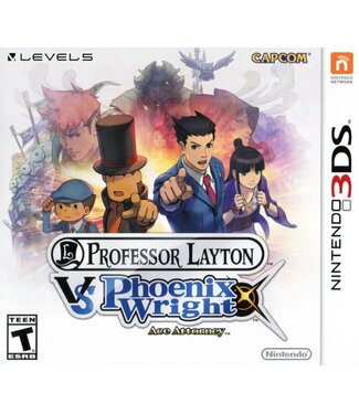 Nintendo 3DS Professor Layton Vs Phoenix Wright Ace Attorney 3DS Brand New