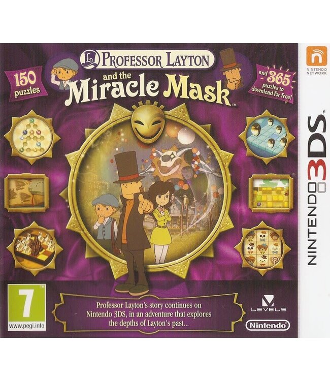 Nintendo 3DS Professor Layton Miracle Mask 3DS