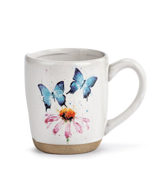 Demdaco Butterfly Collection Butterflies Cne Flower Mug