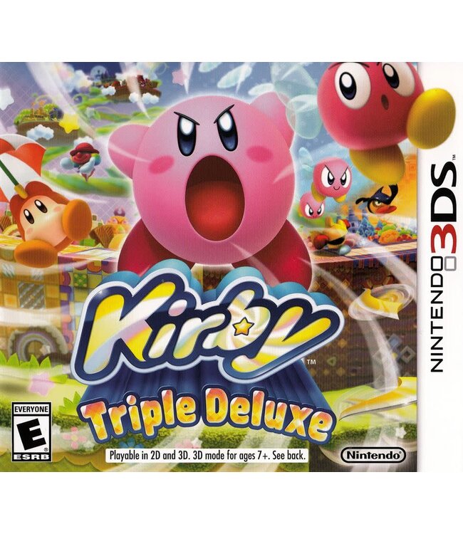 Nintendo 3DS Kirby Triple Deluxe 3DS Used