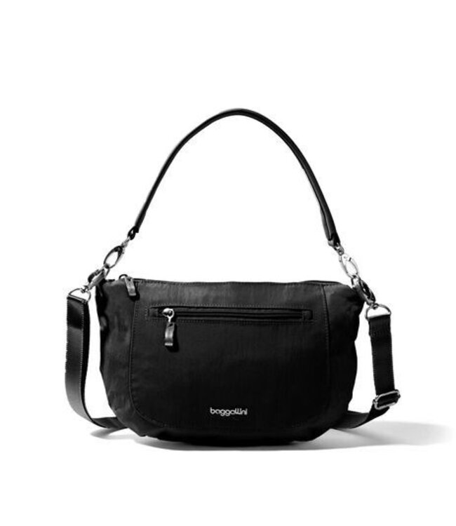 Baggallini Modern Everywhere Half Moon BLACK