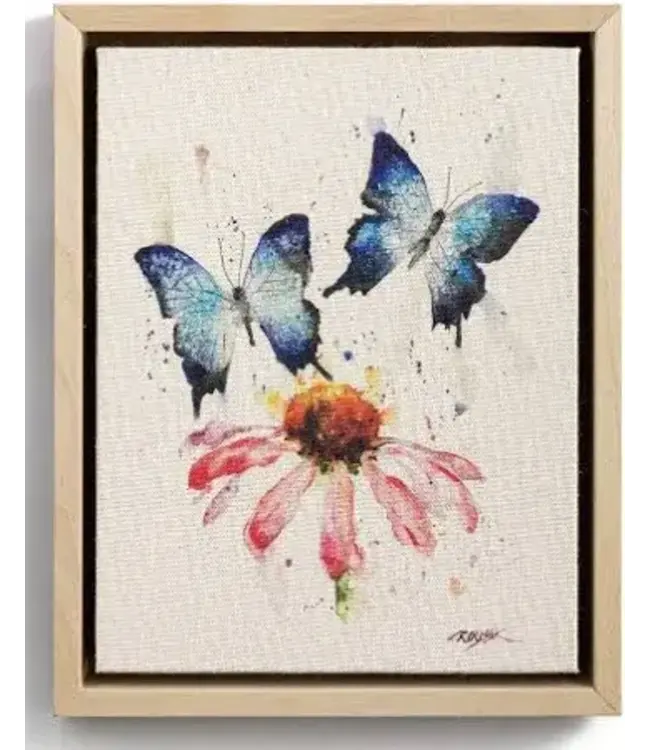 Demdaco ButterflyColectonButterflConeflwerWll Art