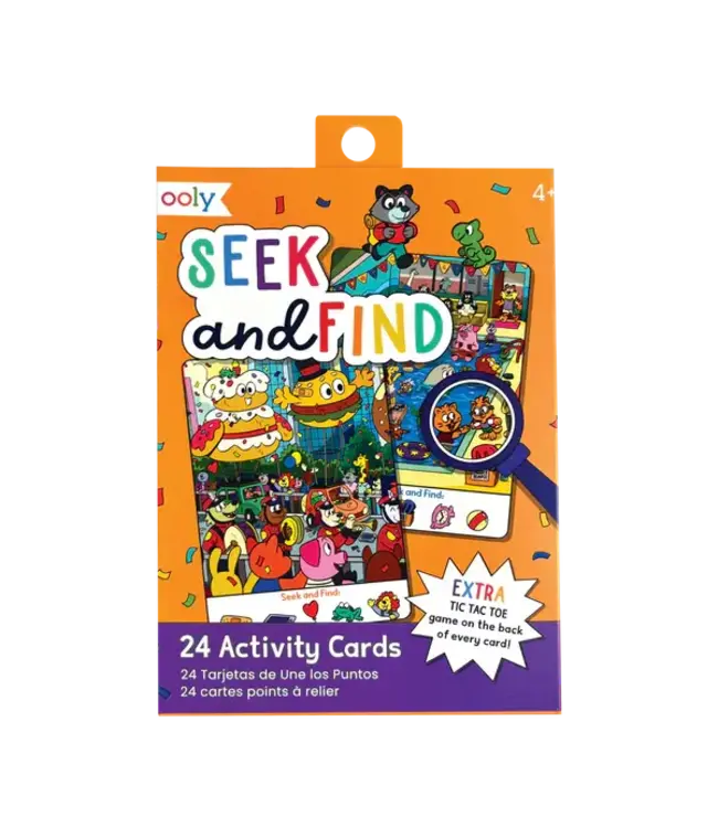Ooly Paper Games Activity Cards Seek and Find
