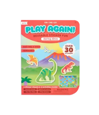 Ooly Play Again Mini Activity Kit Daring Dinos