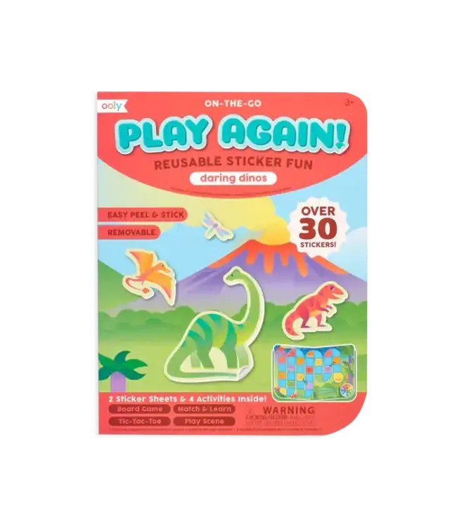 Ooly Play Again Mini Activity Kit Daring Dinos