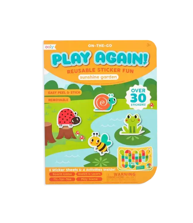 Ooly Play Again Mini Activity Kit Sunshine Garden
