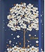 Peter Pauper Press Large Address Book Falling Blossoms