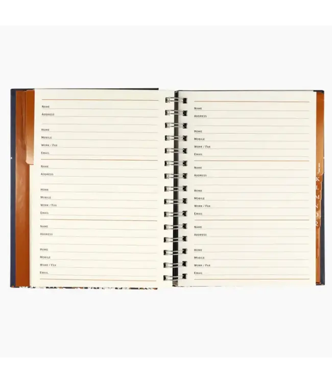 Peter Pauper Press Large Address Book Falling Blossoms