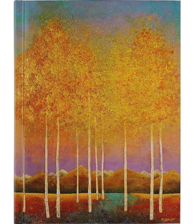 Peter Pauper Press Bookbound Journal Moonlit Aspens