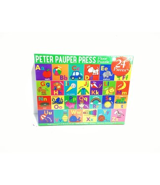 Peter Pauper Press Alphabet Floor Puzzle