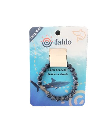 fahlo The Voyage Bracelet  Shark Deep Blue