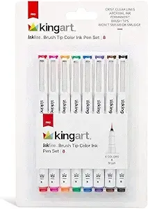 PASTEL LINERS DOUBLE ENDED MARKERS - SET OF 8 OOLY