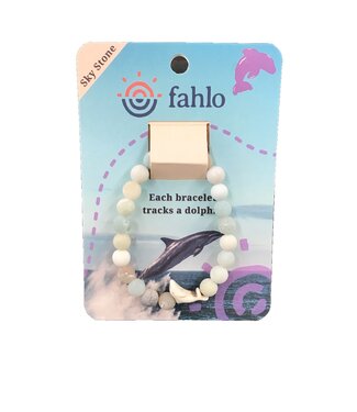 fahlo The Odyssey Bracelet Dolphin Sky Stone
