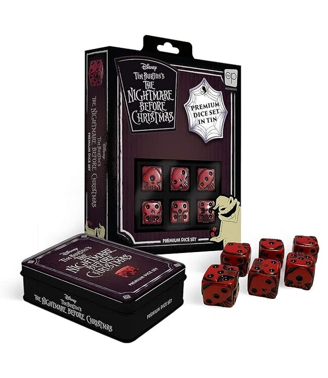USA Opoly Inc Premium Dice The Nightmare Before Christmas Set Of 6