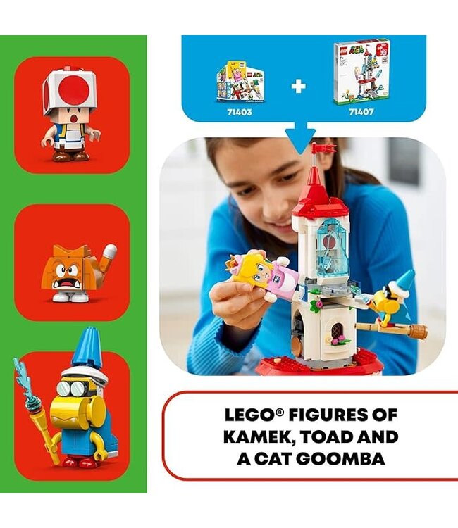 Cat Peach Suit and Frozen Tower Expansion Set