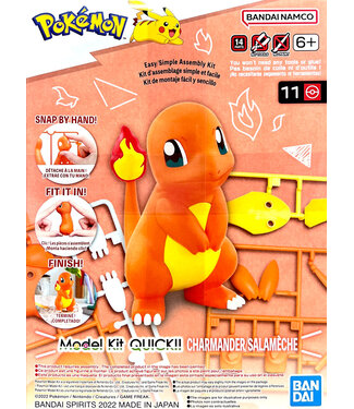 Bandai Namco Toys Charmander Pokemon Model Kit