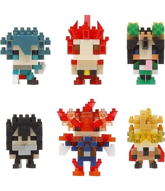 Bandai Namco Toys My Hero Academia Vol 2 Nanoblock Mininano Series Blind