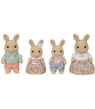 Epoch Milk Rabbit Family Calico Critters