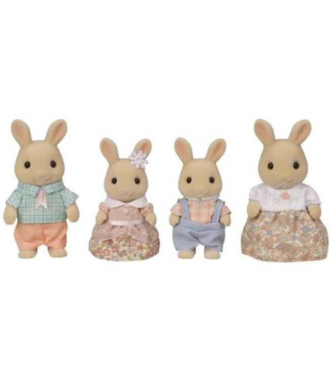 Epoch Milk Rabbit Family Calico Critters