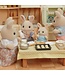 Epoch Milk Rabbit Family Calico Critters
